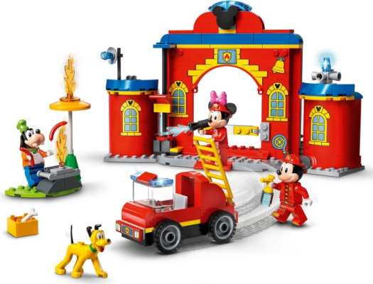 10776-1 Mickey & Friends Fire Truck & Station