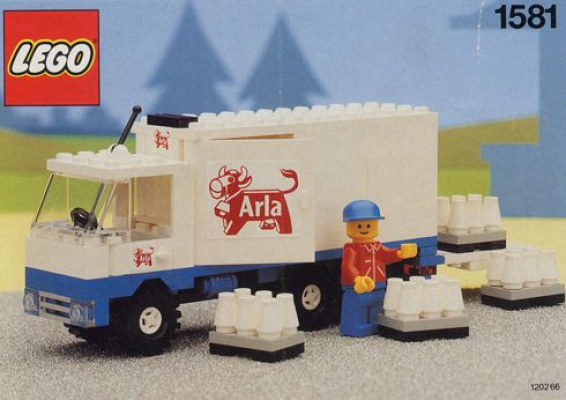 1581-2 Arla Milk Delivery Truck
