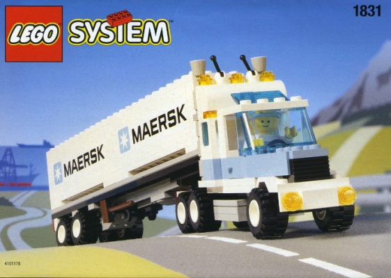 1831-1 Maersk Line Container Lorry