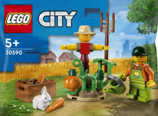 30590-1 Farm Garden & Scarecrow