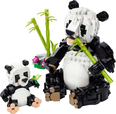 31165-1 Wild Animals: Panda Family