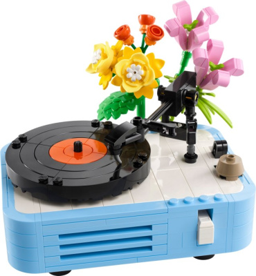 31172-1 Record Player with Flowers