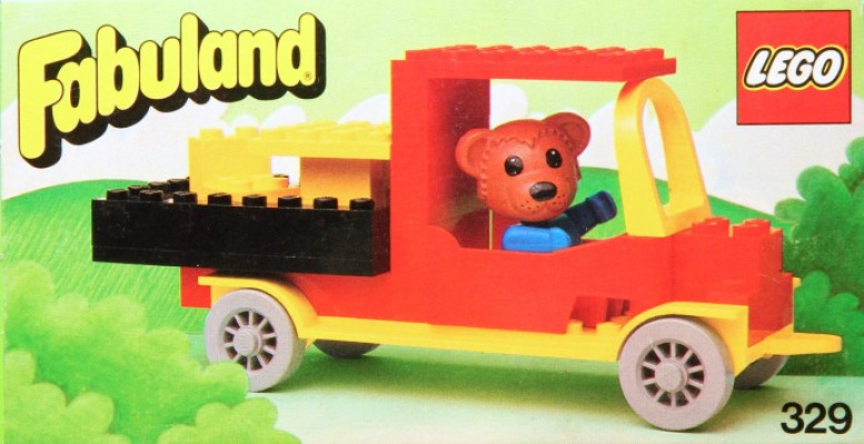 329-2 Bernard Bear and his Delivery Lorry