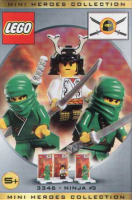 3346-1 Three Minifig Pack - Ninja #3