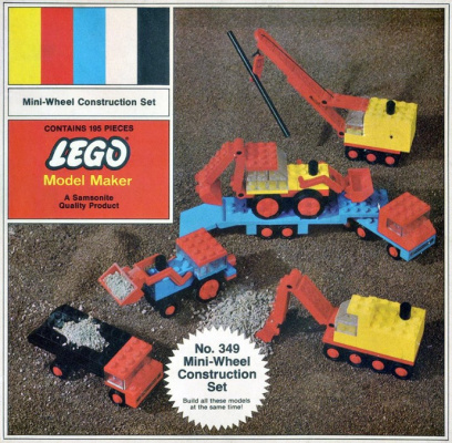 349-2 Mini-Wheel Construction Set