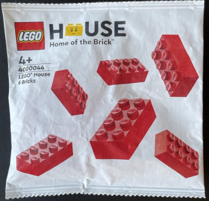 4000044-1 LEGO House 6 bricks