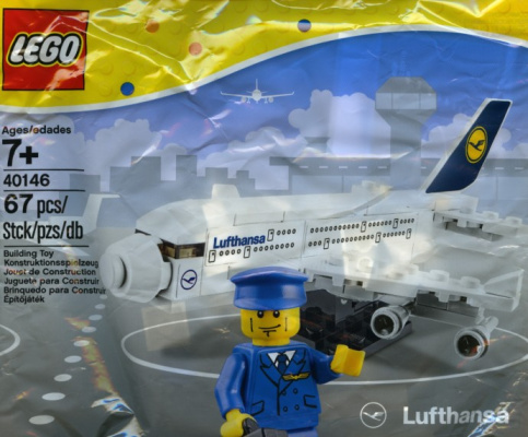 40146-1 Lufthansa Plane