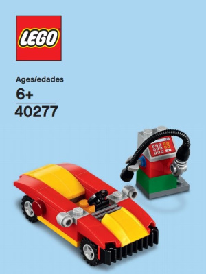 40277-1 Car and petrol pump