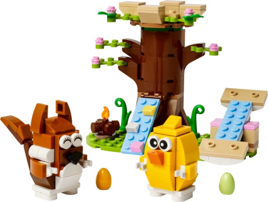 40709-1 Spring Animal Playground