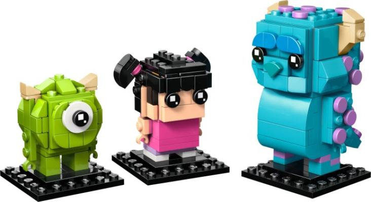 40861-1 Sulley, Mike and Boo Figures