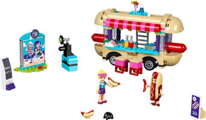 41129-1 Amusement Park Hot Dog Van