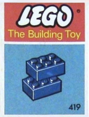 419-2 2 x 3 Bricks (The Building Toy)