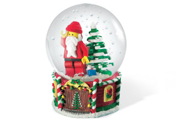 4287-2 Santa Minifigure Snow Globe