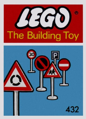 432-1 Road Signs (The Building Toy)
