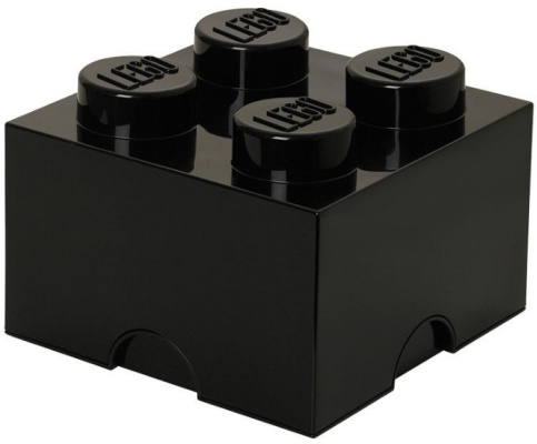 5005020-1 4 stud Black Storage Brick