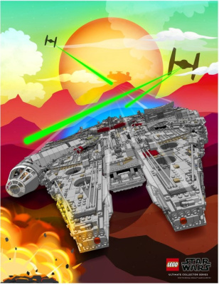 5005443-1 Millennium Falcon Poster