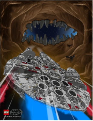 5005445-1 Millennium Falcon poster