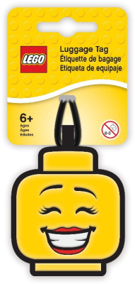 5005617-1 Girl Luggage Tag