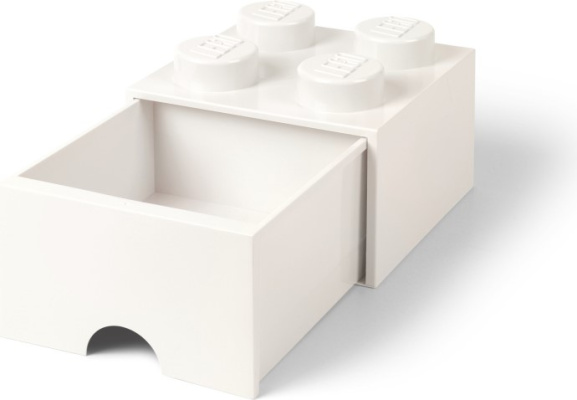 5006208-1 LEGO 4 Stud White Storage Brick Drawer