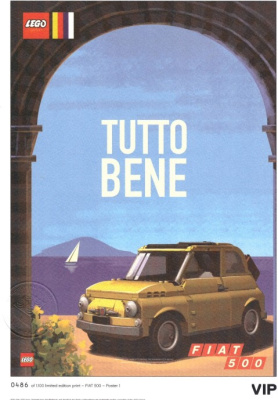 5006303-1 Fiat Art Print 1 - Tutto Bene