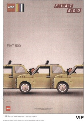 5006304-1 Fiat Art Print 2 - Three Cars