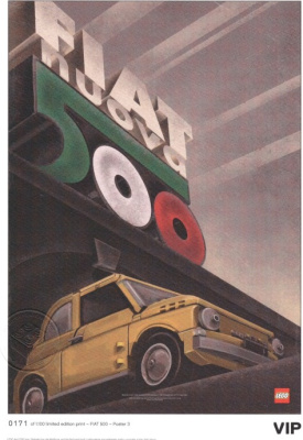 5006305-1 Fiat Art Print 3 - Nuova Italia