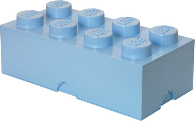 5006918-1 8 Stud Storage Brick Light Blue