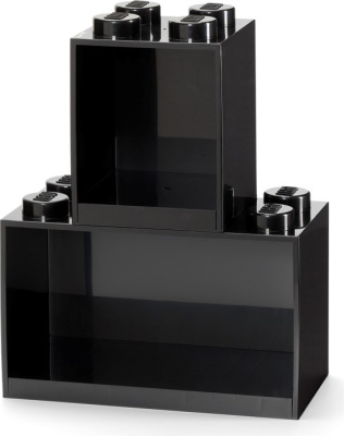 5006924-1 Brick Shelf Set - Black