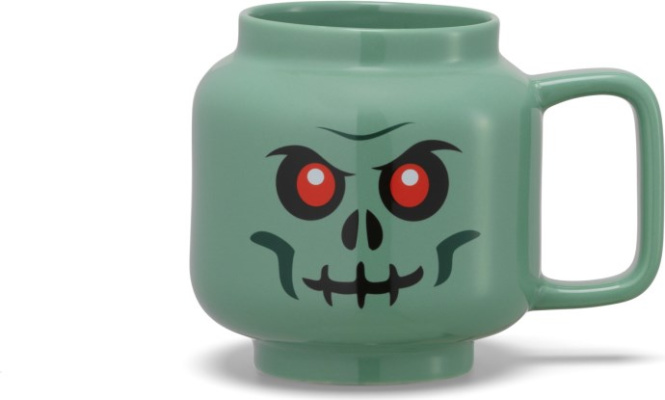 5007886-1 Large Skeleton Ceramic Mug – Green