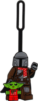 5008114-1 The Mandalorian with Grogu Holiday Bag Tag