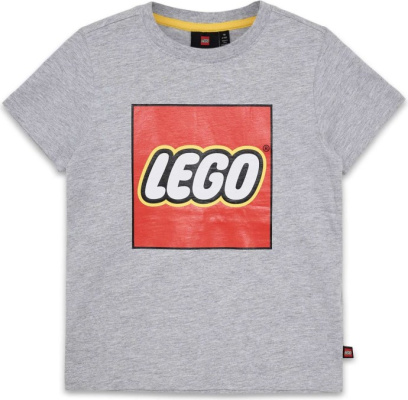 5009092-1 Kids Short Sleeve Logo T Shirt – Gray Mélange