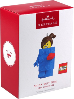 5009472-1 Brick Suit Girl Keepsake Ornament