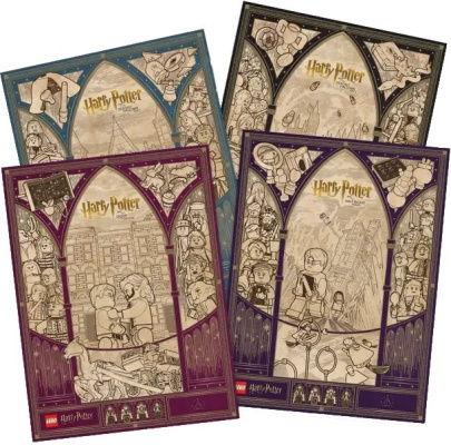 5009593-1 Harry Potter Prints 5-8