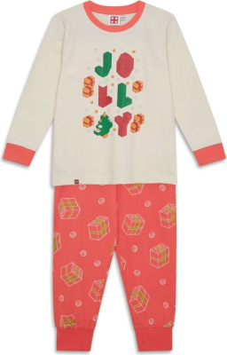 5009957-1 Kids Christmas Pajamas – Off White