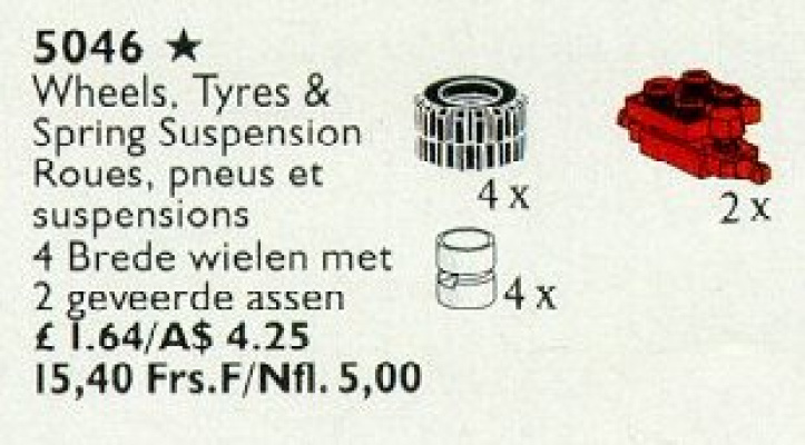 5046-1 Wheels, Tyres and Spring Suspension