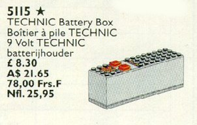 5115-1 Battery Box 9V