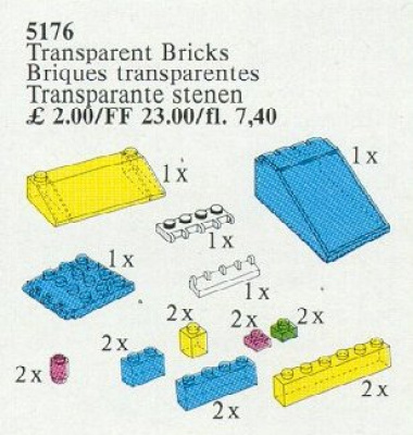5176-1 Transparent Bricks