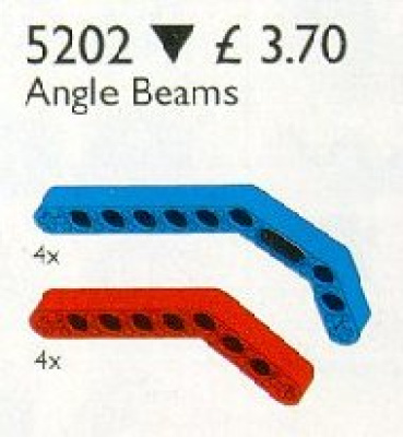 5202-1 Angle Beams, Red and Blue