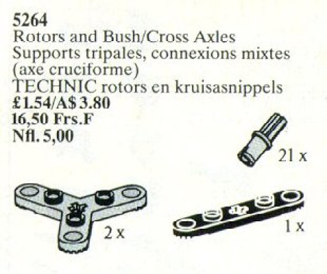 5264-1 Rotors and Bush / Cross Axles