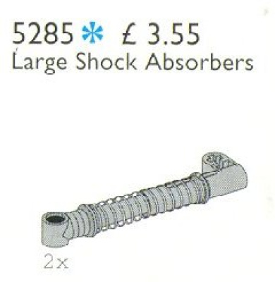 5285-1 Two Large Shock Absorbers