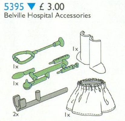 5395-1 Belville Hospital Accessories
