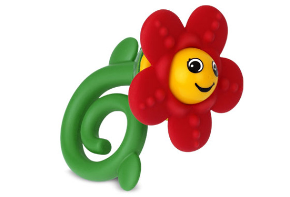 5460-1 Happy Flower Rattle & Teether