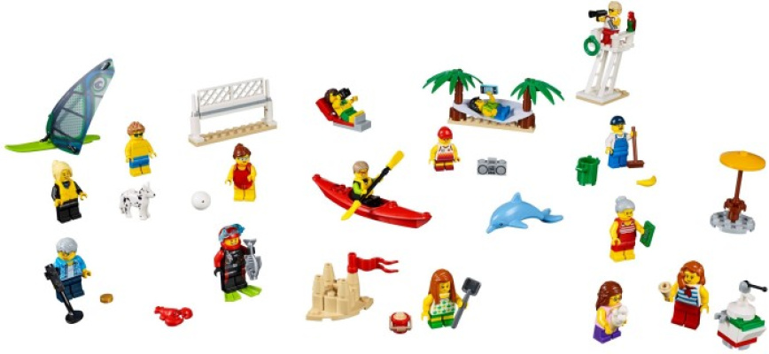 60153-1 People Pack - Fun at the Beach