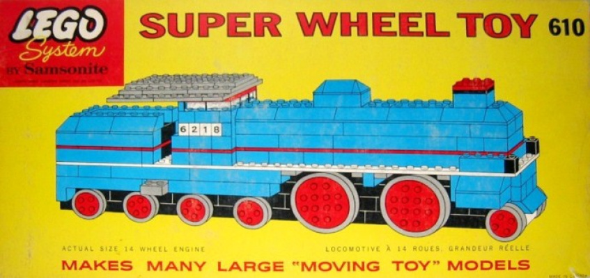 610-3 Super Wheel Toy Set (long box version)
