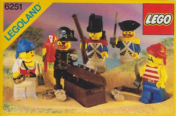 6251-1 Pirate Minifigures