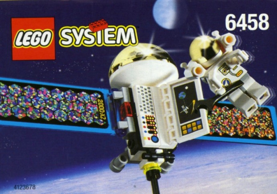 6458-1 Satellite with Astronaut