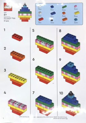 6557644-1 2D Easter Egg