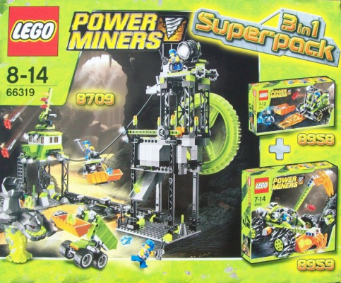 66319-1 Power Miners Super Pack 3 in 1