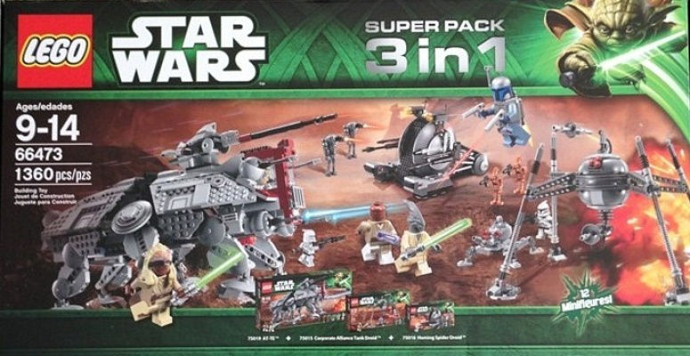 66473-1 LEGO Star Wars Super Pack