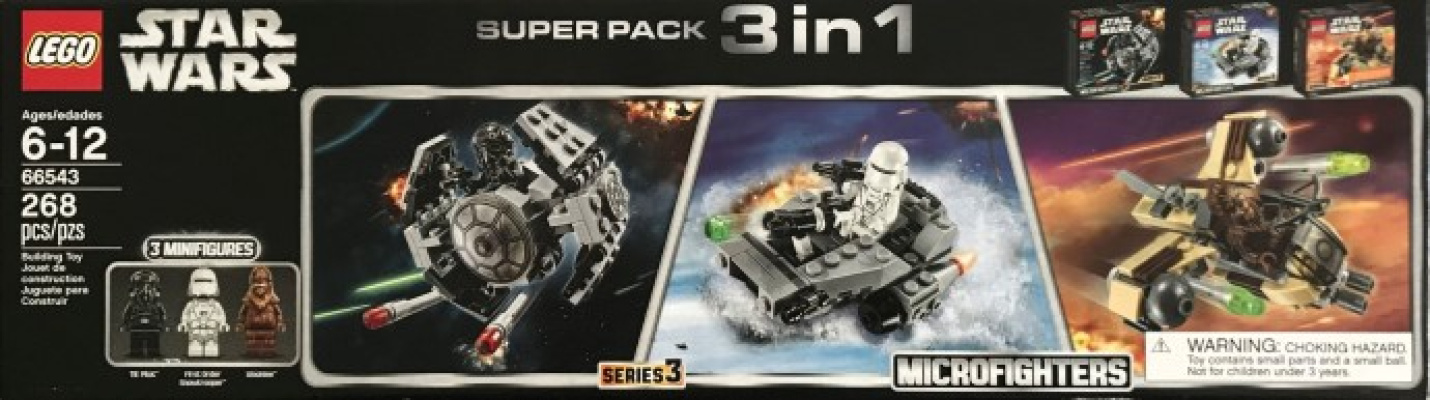 66543-1 Microfighters Super Pack 3 in 1